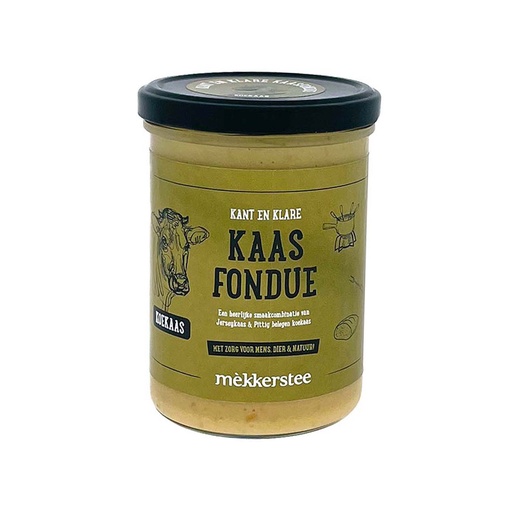 [9912] De Mekkerstee - Koekaasfondue 380 ml BIO