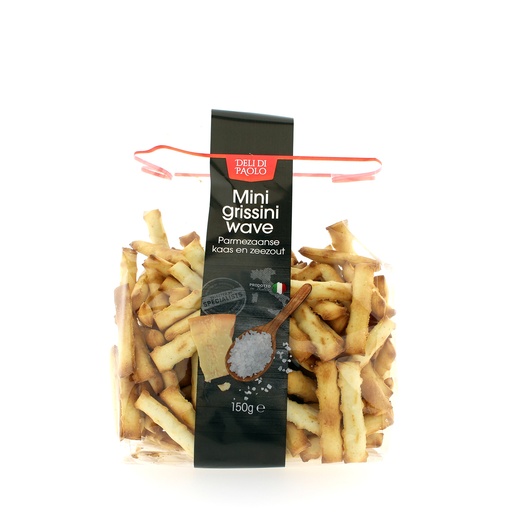 [7854] Deli Di Paolo - Mini Grissini parm. & zeezout 150 g   