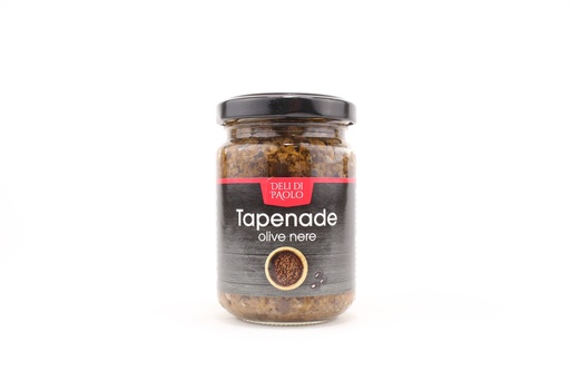 [8522] Deli Di Paolo - Tapenade Zwarte Olijf 140 g    