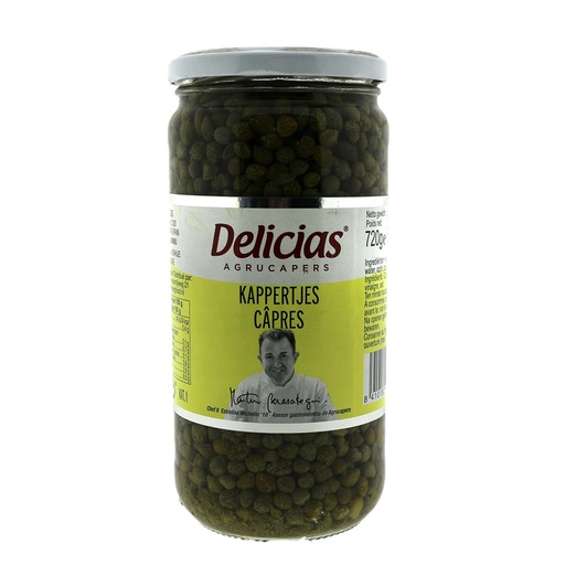 [8204] Delicias - Kappertjes n Pareilles 720 g    