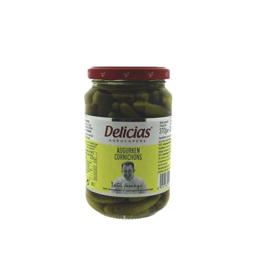 [8200] Delicias - cornichons 370 g      