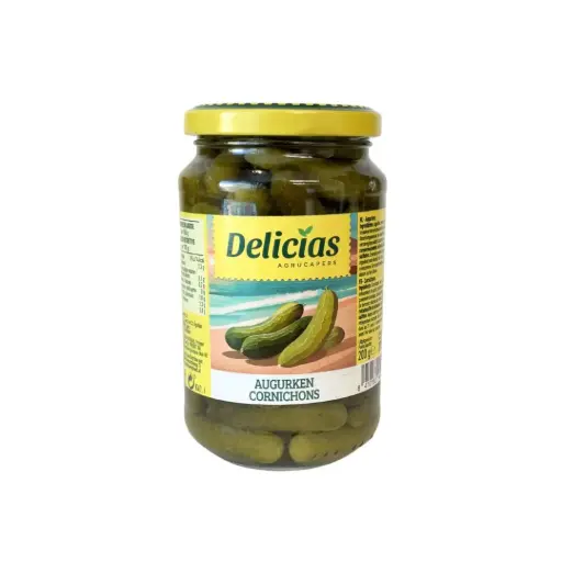 [8200] Delicias - cornichons 370 g      