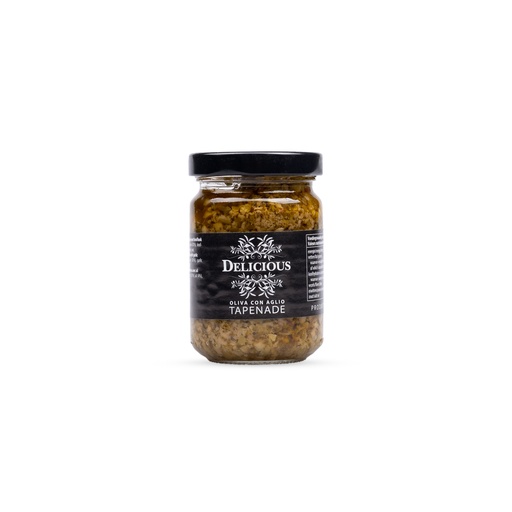 [3248] Delicious Food and Gourmet - Tapenade Oliva con Aglio 156 ml   