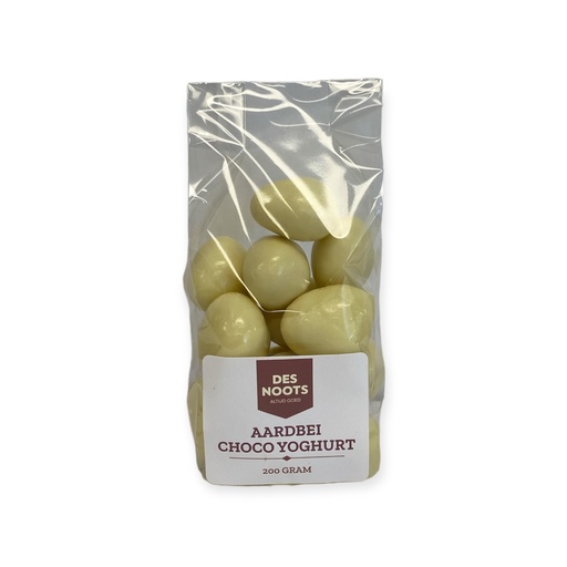 [3102] Des Noots - Aardbei choco-yoghurt 200 g    