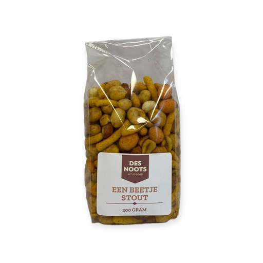 [3163] Des Noots - Een Beetje Stout 200 g    
