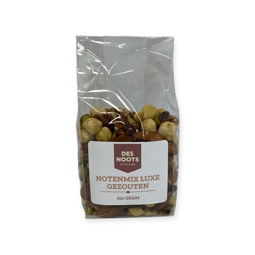 [3032] Des Noots - Notenmix Luxe gebrand & /gezouten zak 150g   