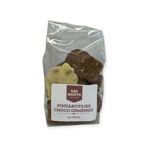 [3041] Des Noots - Chocolade pindarotsjes gem. 150 g   