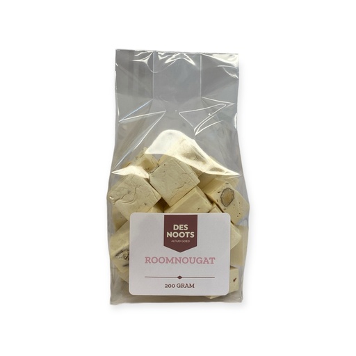 [3052] Des Noots - Roomnougat 200 g    