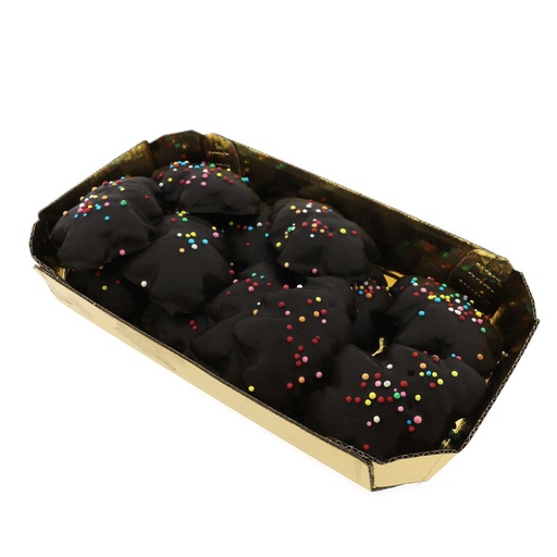 [9633] Dolciaria Cerasani - Kerstbomen Donkere Chocola 200 g     