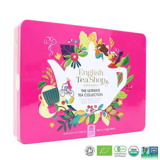 [9972] English Tea Shop - Cadeau. Ultimate Tea Coll. 36tb BIO   