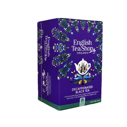 [2100] English Tea Shop - Decafeinated Black Tea 20tb BIO    