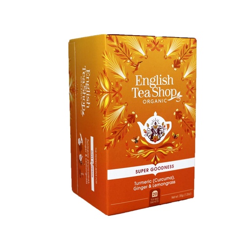 [2096] English Tea Shop - Turmeric,Ginger&Lemongrass 20tb BIO      