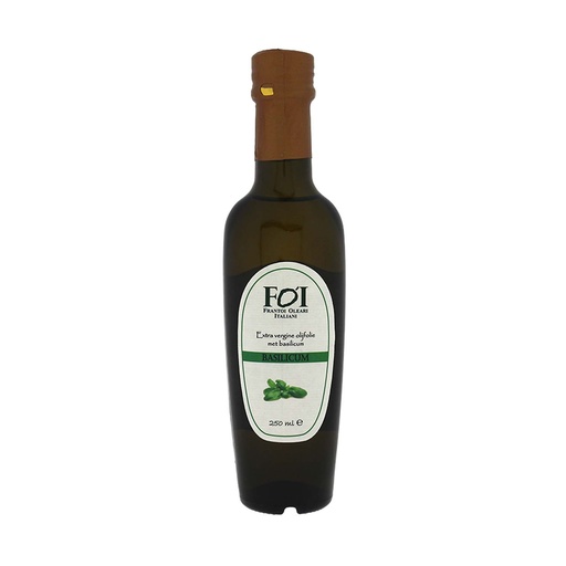 [12201] FOI - Olijfolie met basilicum 250 ml     