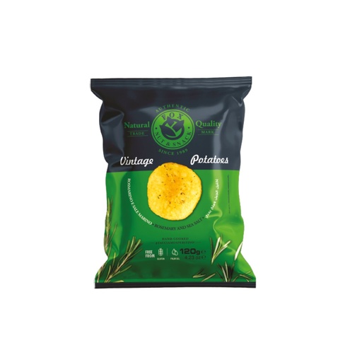 [99248] Fox Italia - Potatoes Chips Rosemary & Salt 120 g 