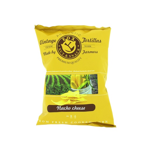 [9932] Fox Italia - Tortilla Chips Nacho Cheese 40 g   