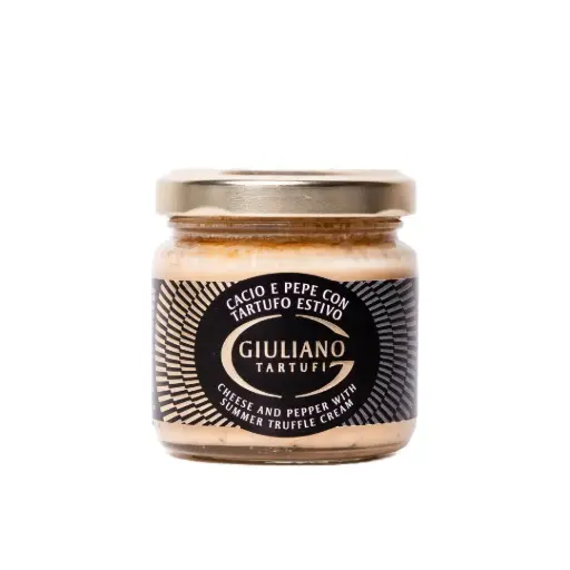 [131335] Giuliano Tartufi - Pecorino Crème Zwarte Truffel 80 g