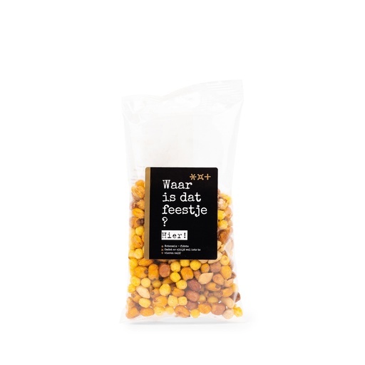 [3214] Giving Delicious - WAAR is dat feestje, noten mix 125 g 