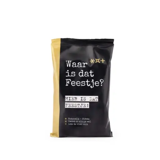 [3214] Giving Delicious - WAAR is dat feestje, noten mix 125 g 