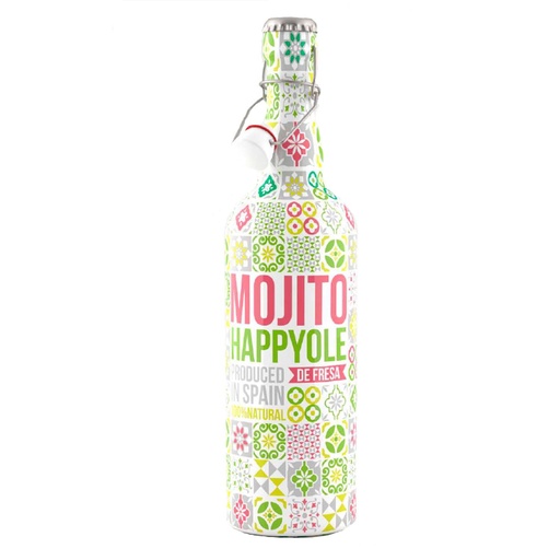 [6445] Happy Olé - StrawberryMojito Cocktail 750ml      