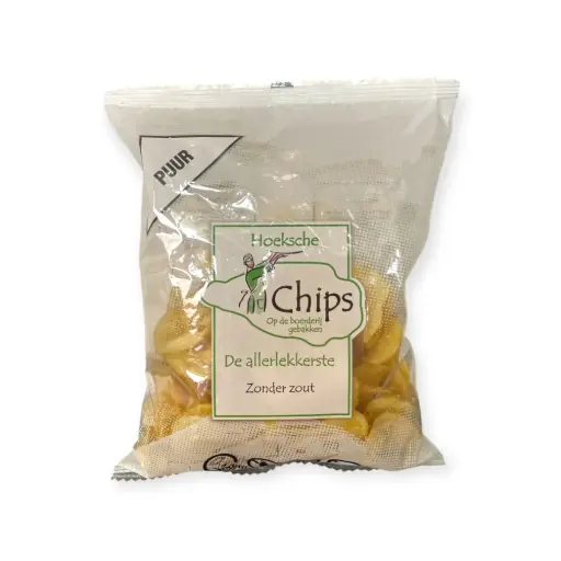[5275] Hoeksche - Chips Zoutloos 150 g      