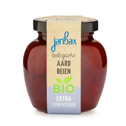 [3380] JanBax - Aardbeienjam 235 g - BIO    