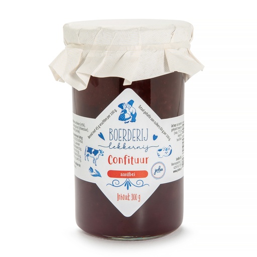 [4371] JanBax - aardbeien jam 300 gr     