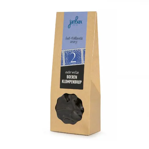 [4018] JanBax - boerenklompdrop 130 g      