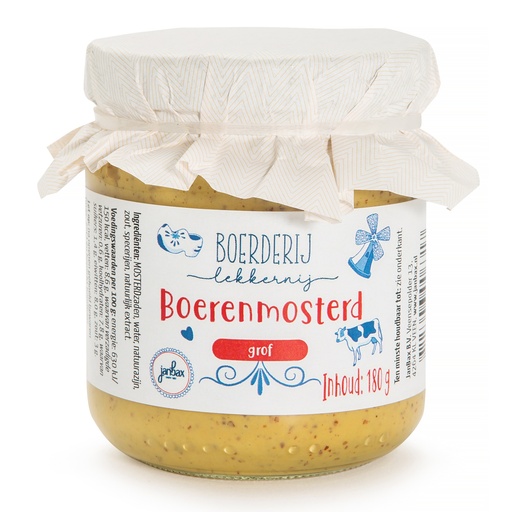 [4372] JanBax - Boerenmosterd grof 180 gr     