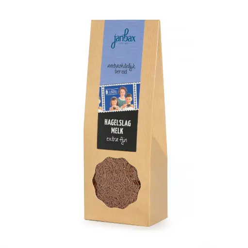 [4362] JanBax - hagelslag melk 200 gr     