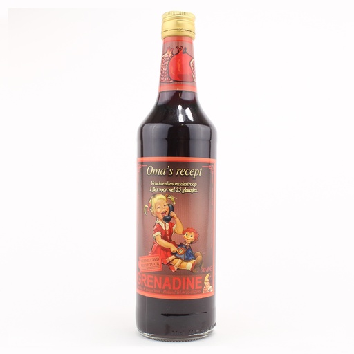 [1832] JanBax - oma`s limonade grenadine 70 cl    