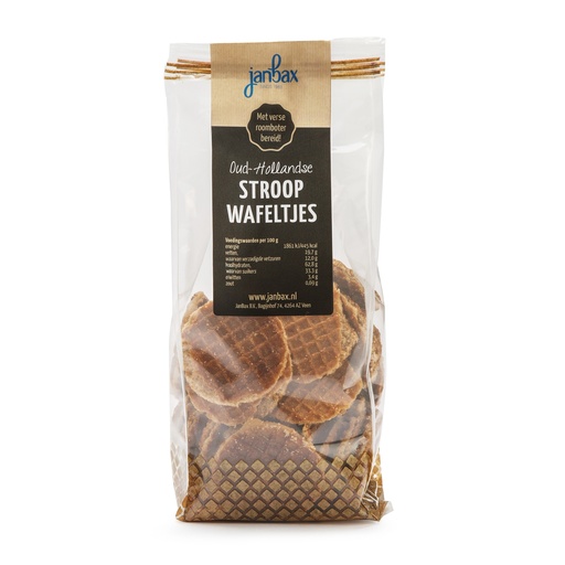[4006] JanBax - roomboter stroopwafeltjes 200 g    