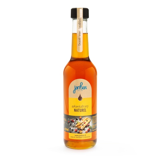 [4055] JanBax - Schenkstroop naturel 350 ml     