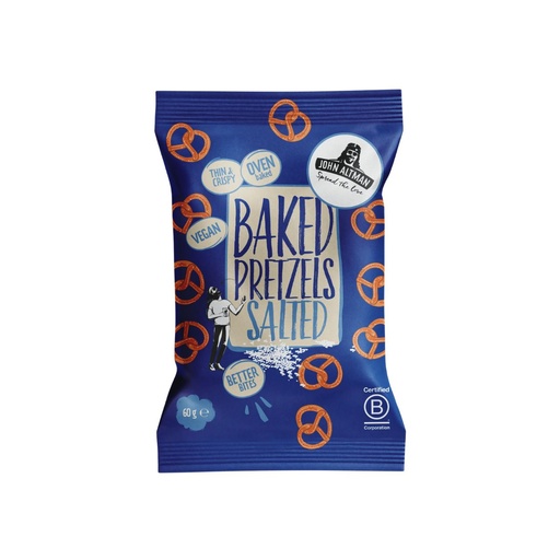 [4260] John Altman - Baked Pretzels Mini 60 g