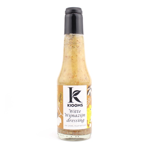 [2705] Kiooms - witte wijn dressing 250 ml    