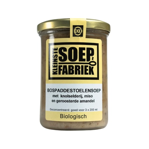 [3962] Kleinstesoepfabriek - Bospaddenstoelensoep 400 ml BIO     