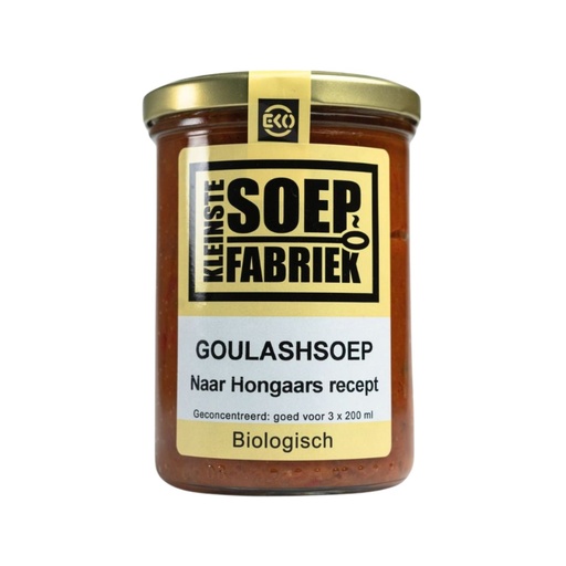 [3955] Kleinstesoepfabriek - Goulashsoep 400 ml BIO     