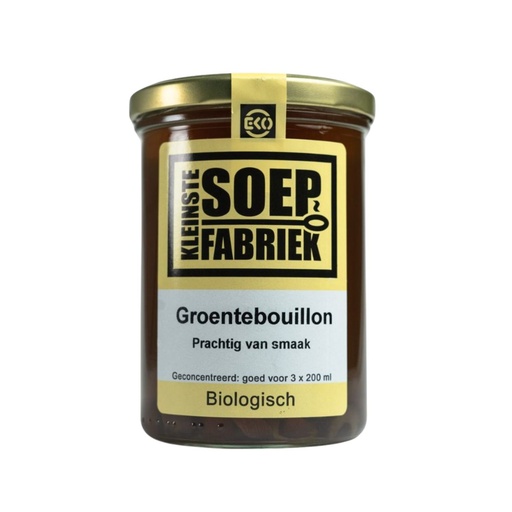 [3902] Kleinstesoepfabriek - Groentebouillon 400 ml - BIO    