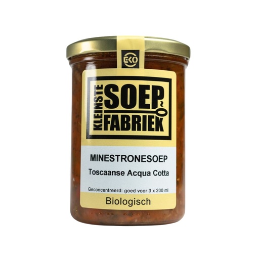 [3910] Kleinstesoepfabriek - Minestronesoep 400 ml BIO    