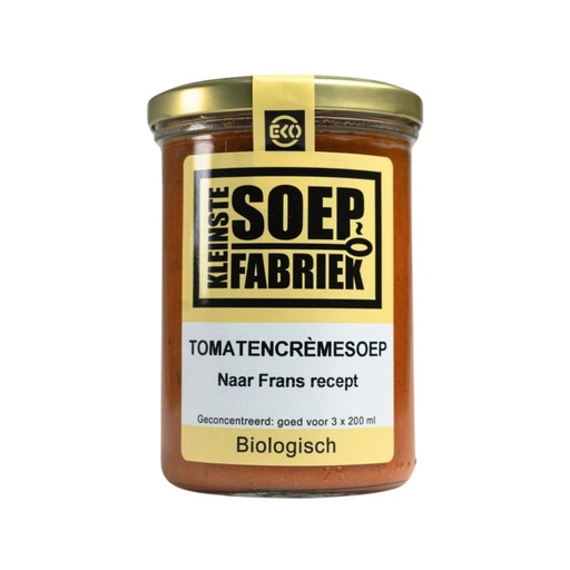 [3930] Kleinstesoepfabriek - Tomatencrèmesoep 400 ml BIO    