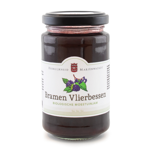 [14427] Mariënwaerdt - Vlierb Bramen Moestuinjam 250 gr BIO   