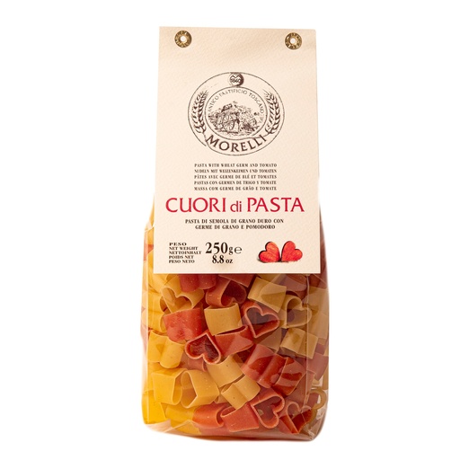 [131227] Morelli - Cuori di Pasta 250 g    