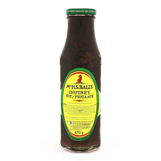 [7022] Mrs Ball's - hot chutney 470 gr    