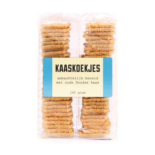 [6500] Mulder - kaaskoekjes naturel 140 gr     