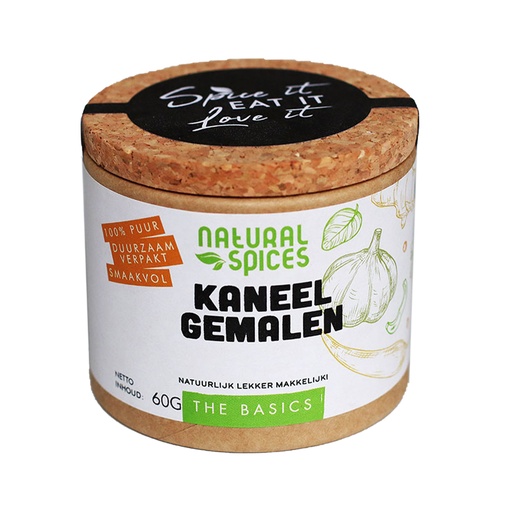 [1992] Natural Spices - Ceylon Kaneel Gemalen 60 g