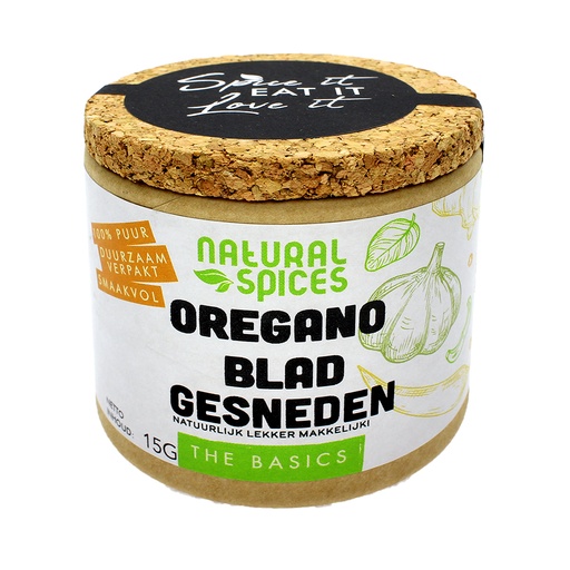 [1997] Natural Spices - Oreganoblad Gesneden 15 g