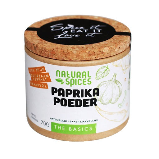 [1998] Natural Spices - Paprika Poeder 70g      