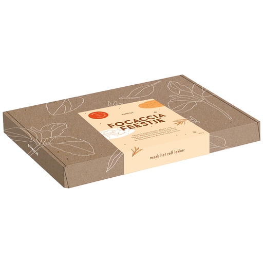 [4920] Pineut - Bread - Brievenbuspakket - Focaccia Feestje 348gr      