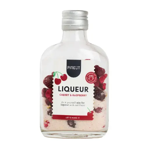 [4865] Pineut - Cocktails - Likeur Kers & Framboos Flacon 83 g BIO 