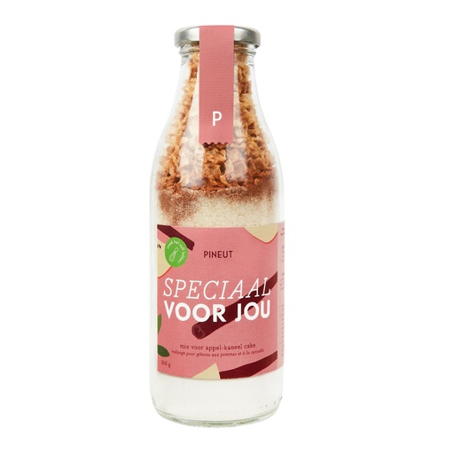 [12320] Pineut - Cake&Cookies - Appel Kaneel Cake Speciaal Voor Jou fles 366g
