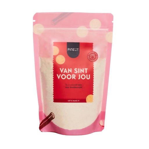 [12338] Pineut - Cake&Cookies - Sint Kruidnoten Mix Pouch 243g   
